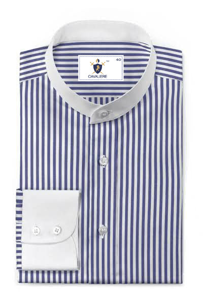 Classic Fit Mandarin Collar Shirt