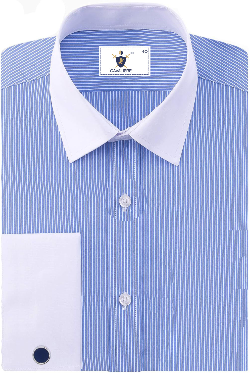Classic Fit Formal Shirt with French Cuffs